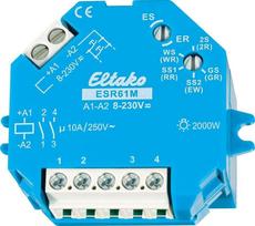 Eltako AP/UP-Stromstoß-Schalter ESR61M, 1 + 1 Schließer 10 A ESR61M 8 - 230 V/UC 1 + 1 Schließer 10 A 250 V/AC (Glühlamp (61200301)