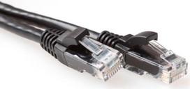 ACT 0.50m Cat6a UTP 0.50m Cat6a U/UTP (UTP) Schwarz Netzwerkkabel (IB3500)