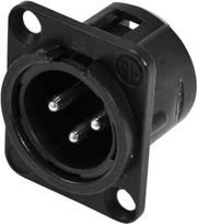 NEUTRIK XLR Einbaustecker 3pol NC3MDL-1-BAG (30200562)