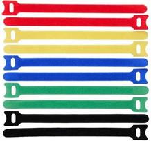 Lanview LVT-CABLESTRAPS2012-10MULTI. Typ: Kabelbinder mit Klettverschluss, Material: Polypropylen (PP), Produktfarbe: Mehrfarbig. Länge (mm): 150 mm, Breite: 12 mm, Dicke: 1,2 cm. Menge pro Packung: 10 Stück(e) (LVT-CABLESTRAPS2012-10MULTI)