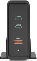 Hama Universal-USB-C-Ladestation 3 Ports Power Delivery PD 5-28V/140W (00200019)