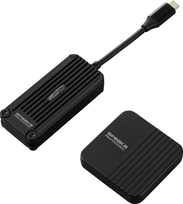 SpeaKa Professional SP-TR-300 Drahtloses Full HD Präsentationssystem USB-C® (DP Alt Mode) HDMI® 30 m 5 GHz 1920 x 1080 Pixel Sichere Funkübertragung (SP-9767244)