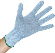 HYGOSTAR Schnittschutzhandschuh ALLFOOD LEBENSMITTEL, L hellblau, feine Spectra-Fasern, lebensmittelecht, - 1 Stück (336916)