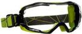 3M GoggleGear 6000 - Sicherheitsbrille - Bau-/Renovierungsarbeiten - Staub-Arbeit - Die Arbeit mit Chemikalien - Beide Geschlechter - Schwarz - Grün - Transparent - Neopren (GG6001SGAF-GRN)