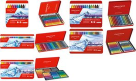 Caran d-Ache NEOCOLOR II 10's Wachspastellkreide Hart Blau - Mehrfarbig 10 Stück(e) (7500.310)