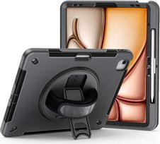 JT Berlin Rugged Kickstand & Handstrap Case| Apple iPad Air 13 2025 & 2024 Pro 12.9 (30014)