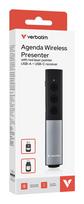 Verbatim Agenda Wireless Presenter with Red Laser Pointer - Presenter (32366)