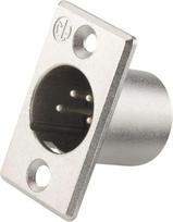 Neutrik NC4MP - XLR - Edelstahl - Messing - Nickel - Polyamid - Stahl - Zink - Messing - IP40 - 1,5 V (NC4MP)