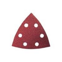 Bosch Accessories 2608607540 Deltaschleifpapier-Set mit Klett, gelocht Körnung num 60, 80, 100, 120, 180 Eckmaß 93 mm 1 Set