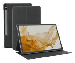Mobilis RE.LIFE - Flip-Hülle für Tablet - Eco-Design, mit Flap - Kunstleder - Schwarz - für Samsung Galaxy Tab S10+ (068016)