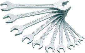 Hazet double open-end wrench set 450N 10-piece SW special steel