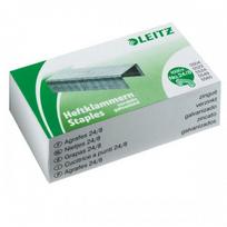 LEITZ Heftklammern 24/8, verzinkt, Inhalt: 1.000 Stück aus Stahl, Heftleistung: 40 Blatt (5571-00-00)