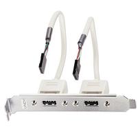 Lindy - USB-Konsole - USB Typ A, 4-polig (W) - 20 cm (33147)