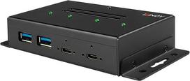 Lindy 4 Port USB 3.1 Gen 2 Type C Metal Hub - Hub - 4 x USB 3.1 Gen 2