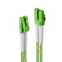 Lindy - Patch-Kabel - LC Multi-Mode (M) zu LC Multi-Mode (M) - 15 m - 4 mm - Glasfaser - Duplex - 50/125 Mikrometer - OM5 - halogenfrei, rund - hellgrün