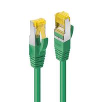 Lindy 10m RJ45 S/FTP LSZH Netzwerkkabel, Grün Cat.6A Stecker,Cat.7 Rohkabel (47652)
