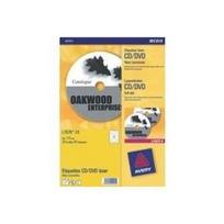 Avery Zweckform Avery CD/DVD Labels Classic Size - Weiß - 117 mm rund 200 Etikett(en) (100 Bogen x 2)