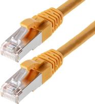 Helos - Patchkabel - RJ-45 (M) - RJ-45 (M) - 7.5 m - SFUTP-Kabel - CAT 5e - Gelb