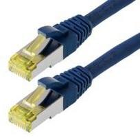 Helos - Patchkabel - RJ-45 (M) - RJ-45 (M) - 15 m - SFTP-Kabel (PIMF) - CAT 6a - Blau