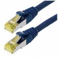Helos - Patchkabel - RJ-45 (M) - RJ-45 (M) - 10 m - SFTP-Kabel (PIMF) - CAT 6a - Blau