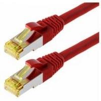 Helos - Patchkabel - RJ-45 (M) - RJ-45 (M) - 5 m - SFTP-Kabel (PIMF) - CAT 6a - Rot
