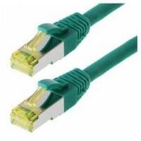 Helos - Patchkabel - RJ-45 (M) - RJ-45 (M) - 3 m - SFTP-Kabel (PIMF) - CAT 6a - Grün