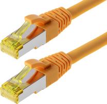 Helos - Patchkabel - RJ-45 (M) - RJ-45 (M) - 7.5 m - SFTP-Kabel (PIMF) - CAT 6a - Gelb