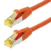 Helos - Patchkabel - RJ-45 (M) - RJ-45 (M) - 20 m - SFTP-Kabel (PIMF) - CAT 6a - Orange