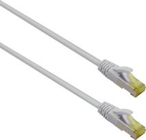 Helos ultra flex - Patch-Kabel - RJ-45 (M) zu RJ-45 (M) - 3 m - S/FTP - CAT 6a - halogenfrei - Grau
