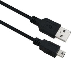 Helos - USB-Kabel - USB (M) zu Mini-USB, Typ B (M) - USB 2.0 - 3 m - Schwarz