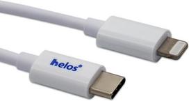 USB-C Lade-/Datenkabel USB Type-C 2.0 zu Lightning 1m weiß - Digital/Daten - 1 m (718011,11)