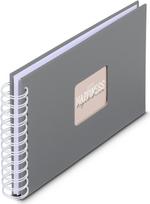 Hama Spiral-Album Fine Art 50 weiße Seiten Steingrau (00009836)