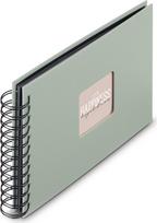 Hama Spiral-Album Fine Art 50 schwarze Seiten Salbei (00009869)