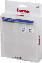 Hama - CD-/DVD-Hülle - durchsichtig (Packung mit 50)