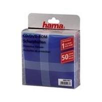 Hama - CD-/DVD-Hülle - Blau, Rot, grün, orange, violett (Packung mit 50) (51067)