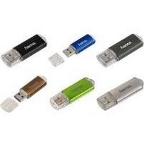hama USB 2.0 Speicherstick FlashPen Laeta, 32GB, braun Datentransferrate: 10MB/Sek., mit abnehmbarer Verschlusss- (91076)