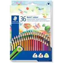 Staedtler Noris colour 187 Buntstift Schwarz - Blau - Bordeaux - Braun - Cyan - Grün - Grau - Hellblau - Hellgrün - Hellgrau - Magenta - Malve - Orange - Pfirsich - Pink - Violett - Rot - Sepia - Türkis - Violett - Weiß - Gelb 36 Stück(e) (187 CD36)