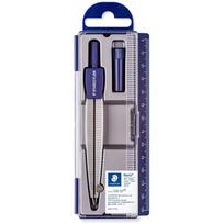 STAEDTLER Schulzirkel Noris Club 550 50, Länge: 124,2 mm Präzisionszirkel im Klappdeckeletui, mit stumpfwinkliger (550 50)