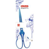 Herlitz my.pen - Kinder - Gerader Schnitt - Einzelbild - Blau - Weiß - Edelstahl - Titan (50046751)