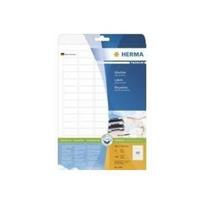 HERMA Premium - Permanent self-adhesive matte laminated paper labels - weiß - 35,6 x 16,9 mm - 2000 Etikett(en) (25 Bogen x 80) (4336)