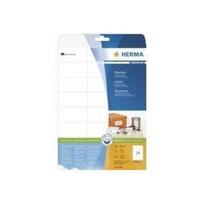 HERMA Premium - Permanent self-adhesive matte laminated paper labels - weiß - 70 x 36 mm - 600 Etikett(en) (25 Bogen x 24) (4360)