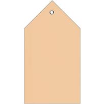HERMA - Cardboard tags - smooth brown - 80 x 150 mm - 250 Stck. (6070)