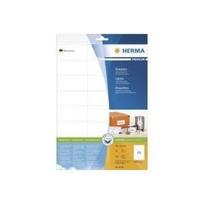 HERMA Premium - Permanent self-adhesive matte laminated paper labels - weiß - 70 x 36 mm - 240 Etikett(en) (10 Bogen x 24) (8638)