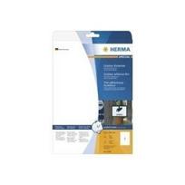HERMA Special - Selbstklebende, matte Etiketten aus Polyethylen-Folie für den Außenbereich - weiß - A4 (210 x 297 mm) 10 Etikett(en) (9500)