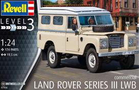 Plastic model Land Rover series III LWB 1/24