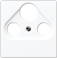JUNG A 561 BFPLSAT WW - Weiß - Thermoplast - SAT + TV + Radio - 1 Stück(e)