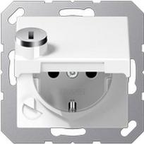 JUNG A 1520 BFKLSL WW - Typ F - Weiß - Thermoplast - IP44 - Universal - 250 V