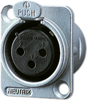 JUNG CXLR-D Drahtverbinder XLR Silber (CXLR-D)