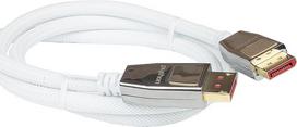 PYTHON Anschlusskabel DisplayPort 1.4 10m 8K UHD-2 a60Hz vergoldet OFC - Kabel - Digital/Display/Video