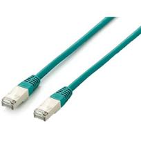 Equip Patchkabel Cat6A S/FTP 2xRJ45 1.00m grün Plat.LSZH Polybeutel